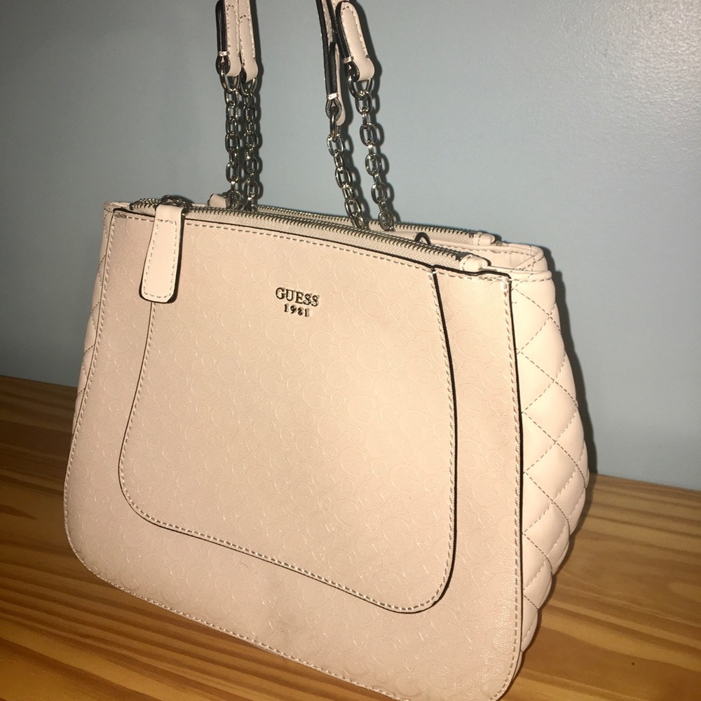 GUESS handbag, light pink